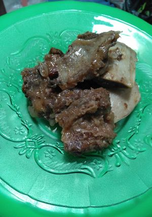 Foto resep Oseng iga asam