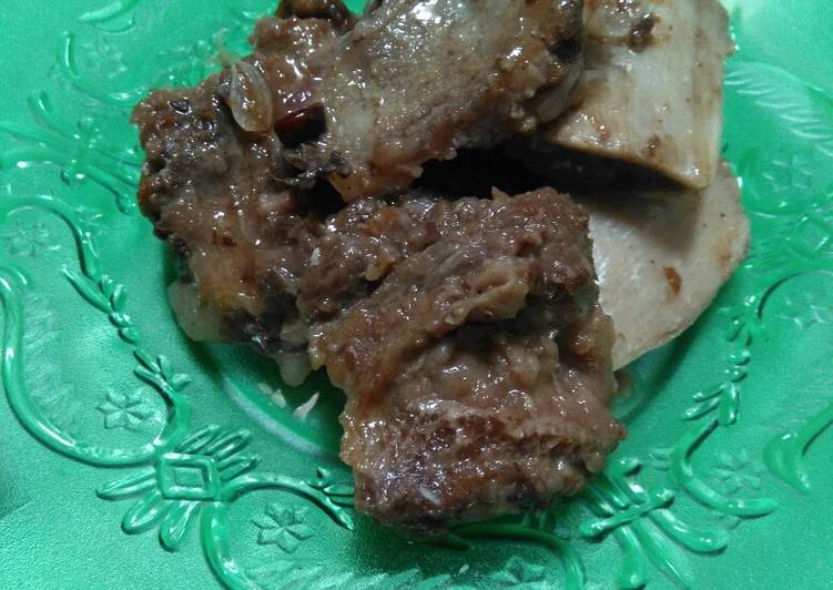 Resep Oseng iga asam yang Bikin Ngiler