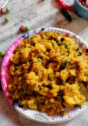 A picture of Sabudana Khichdi.
