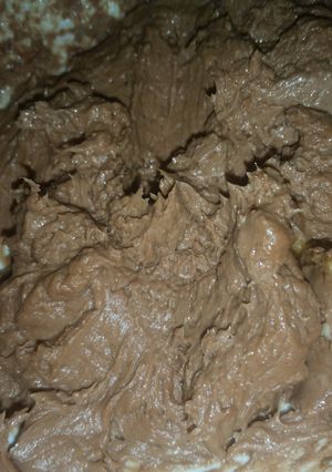 A picture of Low carb "brownie batter".