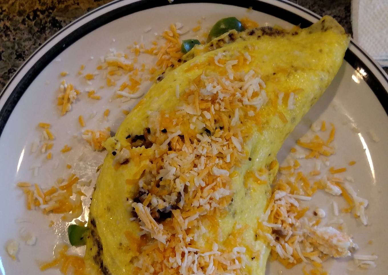 Roast Beef Omelette