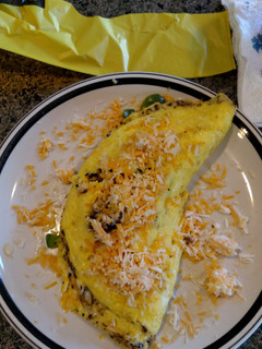 A picture of Roast Beef Omelette.