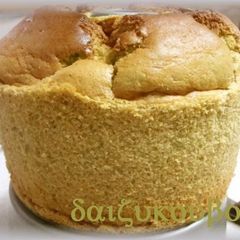 A picture of Oil-Free, Sugar-Free Rice Flour Soy Milk Chiffon Cake.