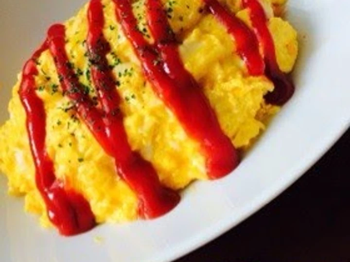 Recipe Fluffy Omurice Rice Omelette the Delicious Appealing