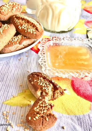Φωτογραφία της συνταγής Μπισκότα μελιού ολικής άλεσης 🍯