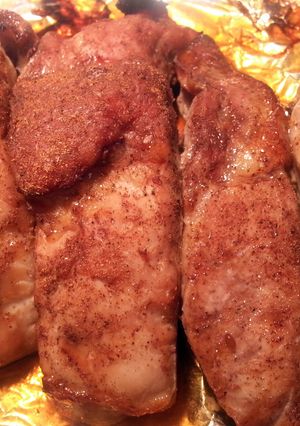 A picture of 5 spice Country Pork Ribs.