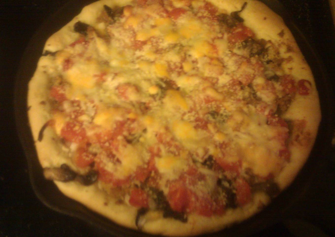 Just like Lou's Chicago deep dish pizza