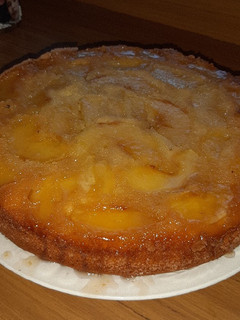 Una foto de Torta invertida de Manzana