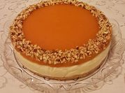 Una foto di torta ai cachi