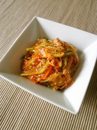 Easy Way Make Recipe Chinese-style Glass Noodle Salad that is So Delicious, Addictive}