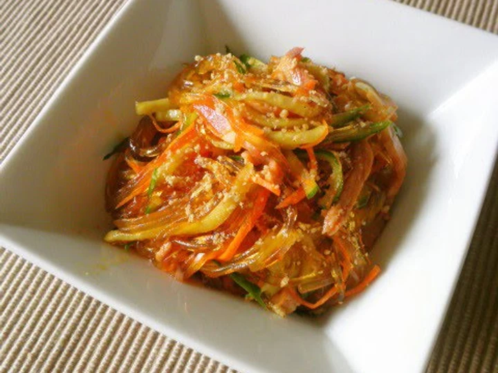 Easy Way Make Recipe Chinese-style Glass Noodle Salad that is So Delicious, Addictive}