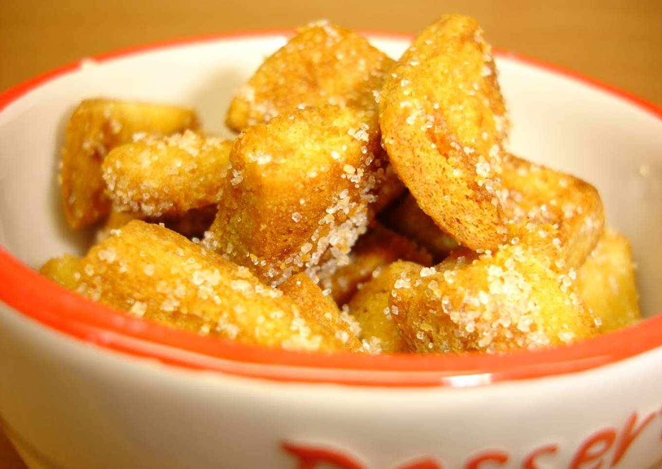 Bread Crust is Delicious! Crunchy Bite Size Rusk