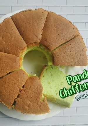 Foto resep Pandan Chiffon Cake