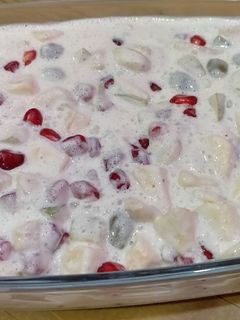 A picture of Creamy Fruit Chaat.