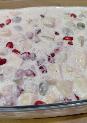 A picture of Creamy Fruit Chaat.
