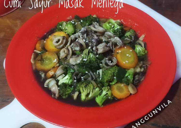 Cumi Sayur Masak Mentega