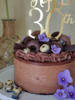 Una foto de Tarta mousse de chocolate