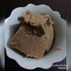 A picture of Peanut butter-chocolate banana sorbet.