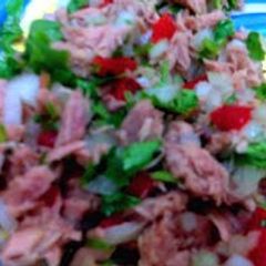 A picture of mexican tuna salad.