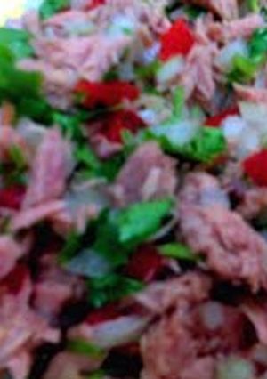 A picture of mexican tuna salad.