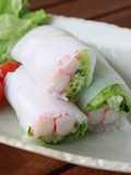 Imitation Crab Salad Summer Rolls