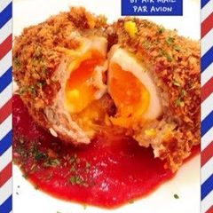 A picture of Scotch Eggs for Father's Day.