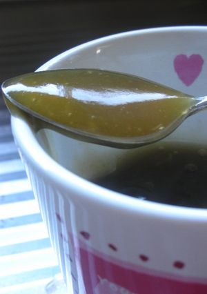 A picture of Syrupy and Warming ~ Ginger Green Tea.