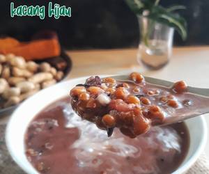 Mudah Cepat Memasak Burkettem (bubur ketan item dg cangijo) Enak Bergizi