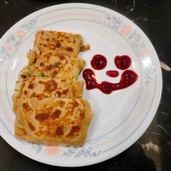 A picture of Paneer Paratha.