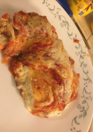 A picture of Skillet Lasagna.