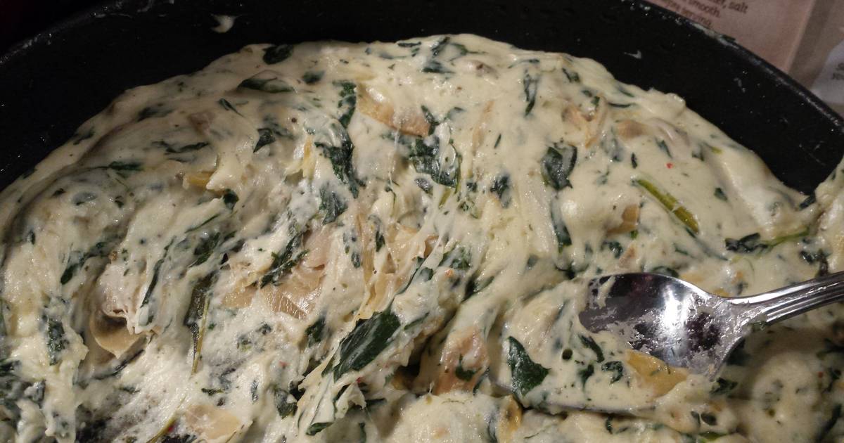 The bomb artichoke spinach dip Recipe by alaskanmyway - Cookpad