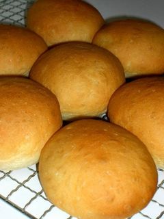 A picture of Hearty and Satisfying Burger Buns.