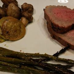 A picture of Tri-Tip with Sicilian Herb Sauce.
