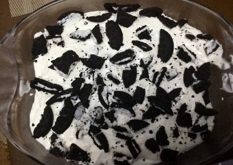 Simple Way to Make Homemade Oreo dessert