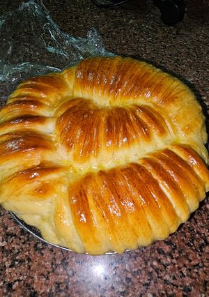 صورة لوصفة خبز لفة الصوف😍😍