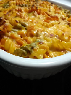 A picture of supper lazy lasagna.