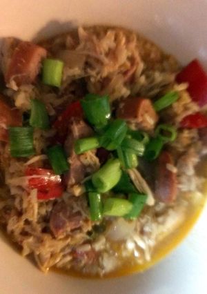 A picture of Chicken Jambalaya.