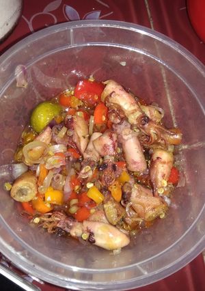 Foto resep Sambal matah Asin Cumi