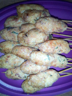 Foto resep Sate NuGet ayam sayur