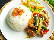 Gambar daging slice lada hitam