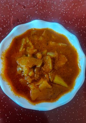 A picture of Gourd Curry.