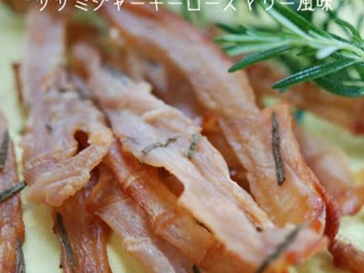Easy Way Make Recipe Lemon＆Rosemary Chicken Jerky that is Perfect, Can Spoil the Tongue}