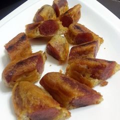 Beer Batter Chinese Sausage A picture of Beer Batter Chinese Sausage.