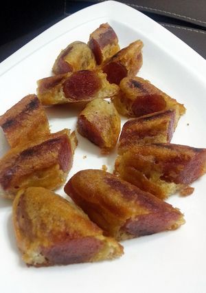 A picture of Beer Batter Chinese Sausage.