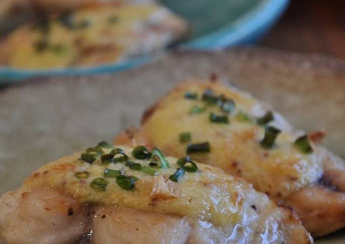 Grilled Mackerel with Mayonnaise