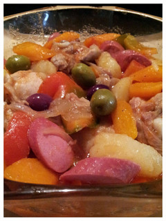 A picture of AMIEs CHICKEN Afritada.