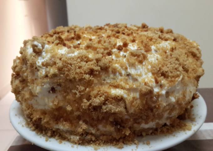 Recipe of Speedy Russian honey cake