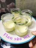 Ăn dặm - Bánh flan sữa mẹ/sữa công thức