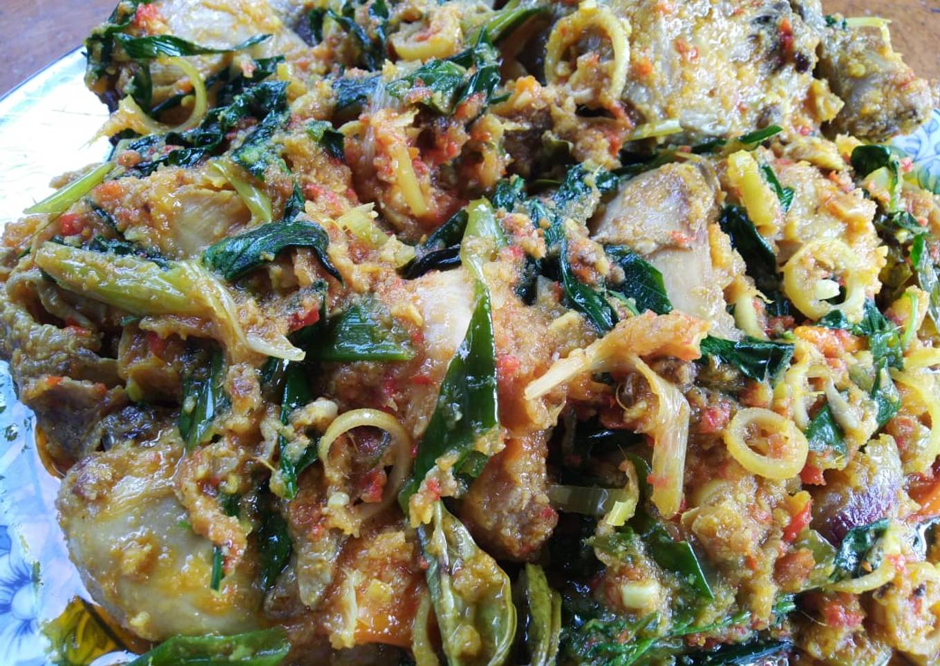 Ayam belanga woku
