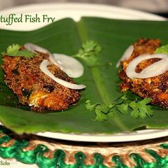 A picture of Goan Stuffed Fish Fry.